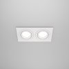 Moderní vestavné svítidlo ATOM, 10W, d. 17,5 cm, 2xGU10 (Barva Bílá)