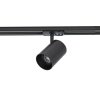 Nastaviteľný reflektor XCUP MT pre 1F lištu MINI TRACK (Farba Čierna)