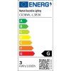Nástenné LED svietidlo MIRAX 3W, v. 7 cm, CRI80 (Farba Černá)