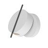 Nástenné LED svietidlo NUANCE 4W, v. 14 cm, CRI90 (Farba Černá)