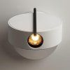 Nástenné LED svietidlo NUANCE 4W, v. 14 cm, CRI90 (Farba Černá)