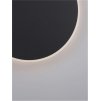 50831 1 nastenne svitidlo cyrcle cerny hlinik a akryl led 20 5w 3000k