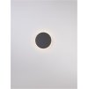 50831 7 nastenne svitidlo cyrcle cerny hlinik a akryl led 20 5w 3000k