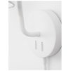 Nástenné svietidlo SAGE, vypínač na tele E27 1x12W 1x3W čítacia lampička (Farba Biela)