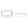 42226 3 rf ridici jednotka 2v1 wifi pro jednobarevne a cct pasky mi light wifi 2 4ghz 12a fut035w