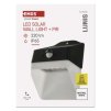 63893 7 solarni led svitidlo lunis s pohybovym cidlem cerne neutralni bila