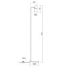 43574 1 stojaci lampa aurum v 143cm