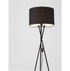 52523 2 stojaci lampa retro cerne stinidlo cerny kov e27 1x12w