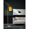 Stojacia lampa STABILE, kov, E27 1x12 W (Farba Žltá)