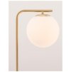 47324 3 stolni lampa alvarez satenovy zlaty kov a cerny mramor bile opalove sklo e14 1x5w