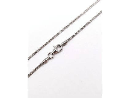 10105 - Stříbrný propletený řetízek 45 cm