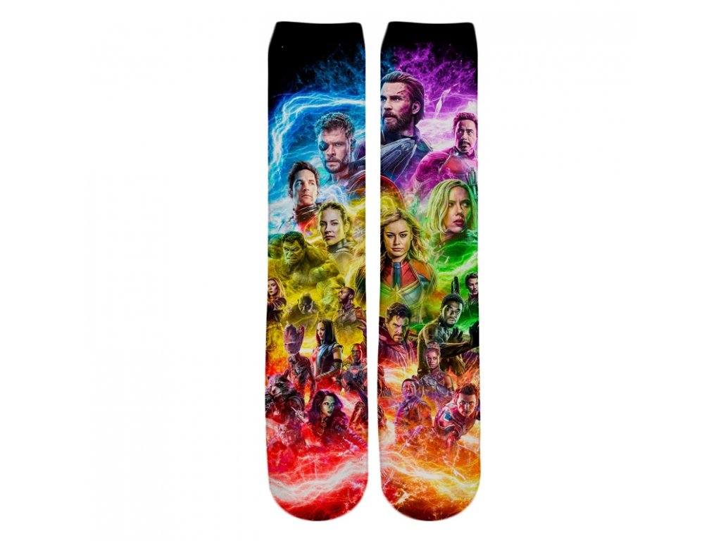 ponožky avengers sestava