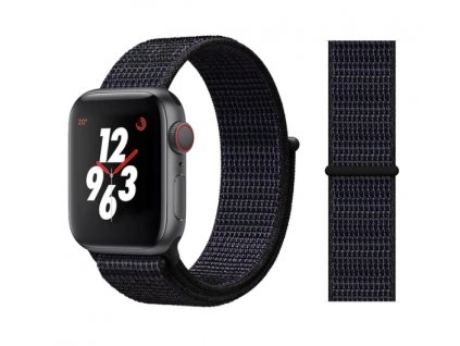 řemínek apple watch černý