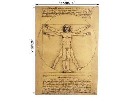 plakát Leonardo Da Vinci
