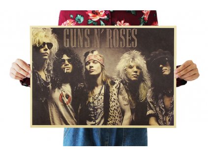 plakát guns and roses
