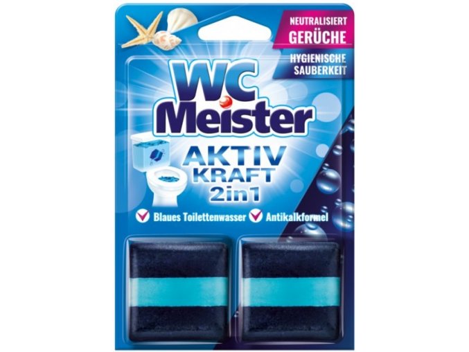 9299 wc meister kostka do splachovace 2x50g vune more