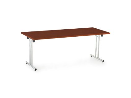 Skládací stůl Impress 180 x 80 cm, tmavý ořech