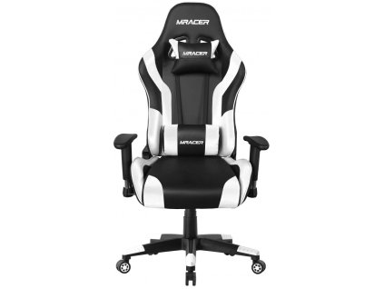 46235 herni zidle mracer kozenka cerno bila