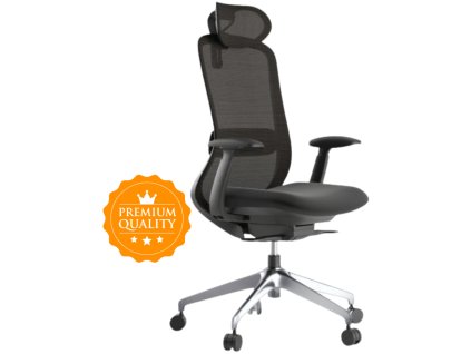 46406 kancelarska zidle bessel cerny plast cerna