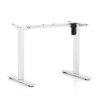 Podnož stolů s výškovým nastavením OfficeTech 1, bílá