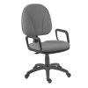 Pracovní židle Ergo Antistatic s područkami, šedá