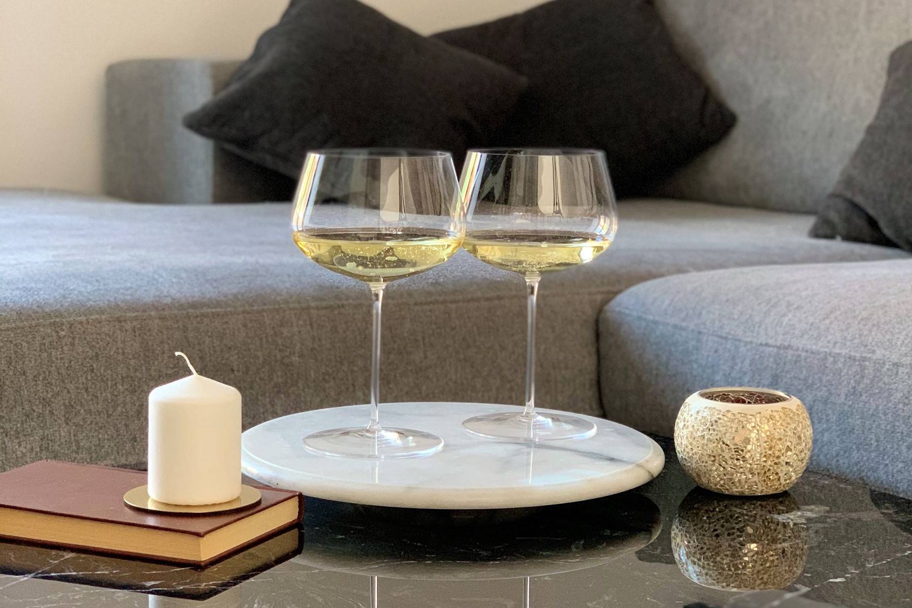 NUDE Glass Stem Zero Full Bodied — pohár na biele víno s plnou misou
