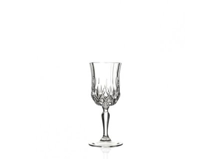 Sada 6 ks brúsených pohárov na likér na stopke RCR Opera Calice 60 ml