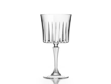 Sada 4 ks veľkých brúsených čiaš na koktaily a Gin Tonic RCR Timeless 500 ml na stopke