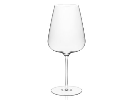 Moderný lomený pohár na červené víno RONA Diverto Bordeaux 770 ml s vysokou stopkou