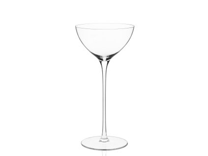 Moderný koktailový pohár na Martini RONA Diverto 200 ml s olivami