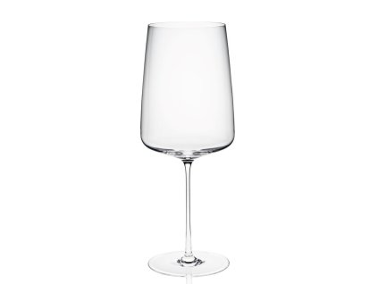 Luxusný ručne fúkaný pohár na Bordeaux RONA Leandros 860 ml s plochým dnom