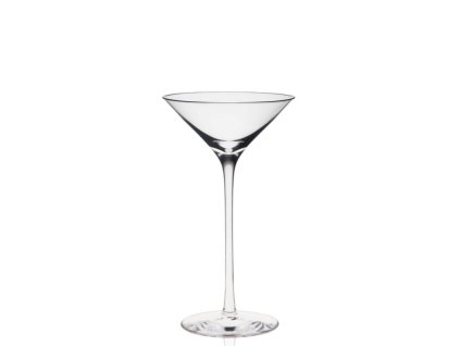 Malý ručne fúkaný pohár na likér RONA Nerea Martini 70 ml na vysokej stopke