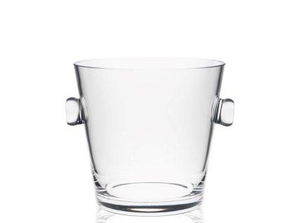 Sklenená nádoba na kocky ľadu RONA Bar 13 cm s masívnymi uchami