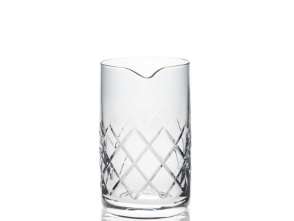 Sklenený miešací pohár RONA Cumberland 600 ml s diamantovým brusom a výlevkou