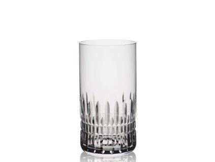 Brúsený pohár Highball RONA Cumberland Kingston 390 ml s vertikálnym dekorom