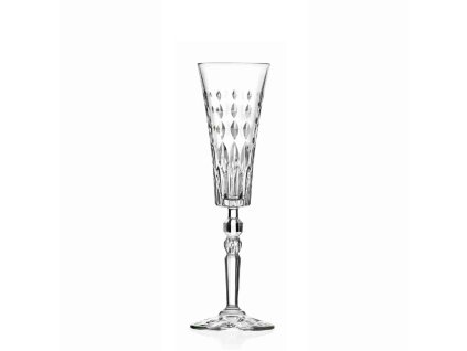 Sada 6 ks pohárov na šampanské RCR Marilyn Flute 170 ml s moderným dizajnom