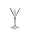Sada 6 ks brúsených pohárov na Martini a koktaily RCR Timeless 210 ml