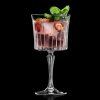 Sada 4 ks veľkých brúsených čiaš na koktaily a Gin Tonic RCR Timeless 500 ml na stopke