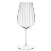 Rebrovaný pohár na víno RONA Invitation Optic 540 ml s jemným optickým dekorom