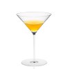 Luxusný ručne fúkaný pohár na Martini RONA Leandros 340 ml s tenkou stopkou