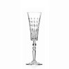 Sada 6 ks pohárov na šampanské RCR Marilyn Flute 170 ml s moderným dizajnom