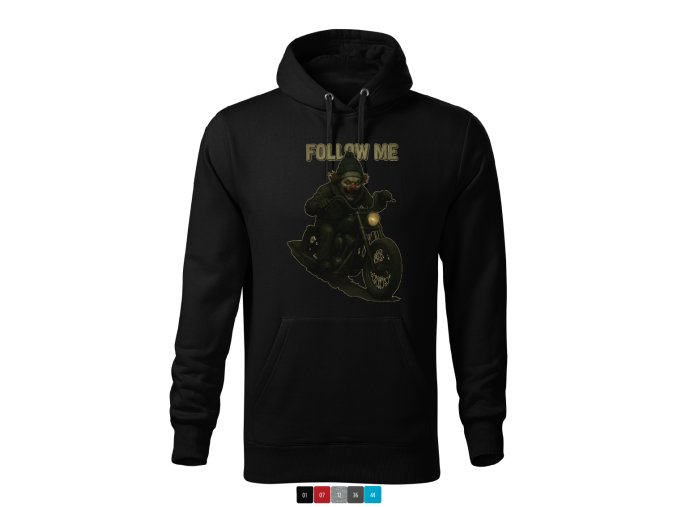 f13 01 a~ cape pánská černá s barvami