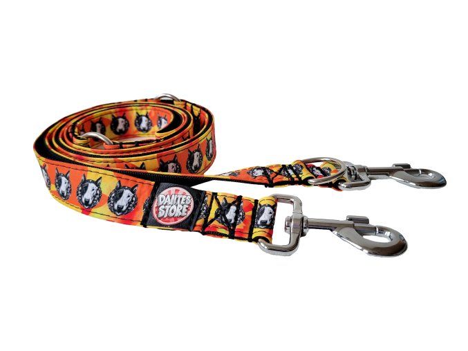 Switchable Leash Bullterrier El Muerto 🖤☠️