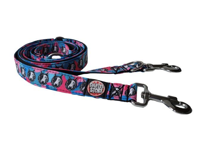 Switchable Leash Bullterrier El Muerto 🖤☠️