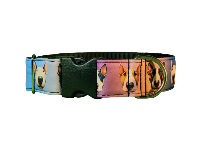 Collar Bullterrier Heads