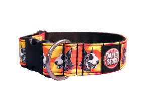 Collar Mini Bullterrier El Muerto Rose Army
