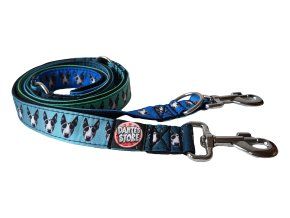 Switchable Leash Mini Bullterrier el Muerto BW