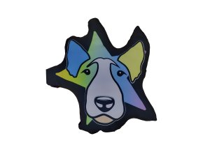Polštář Bullterrier Star