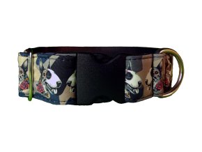 Collar Bullterrier El Muerto Rose Army