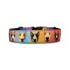 Collar Mini Bullterrier Heads
